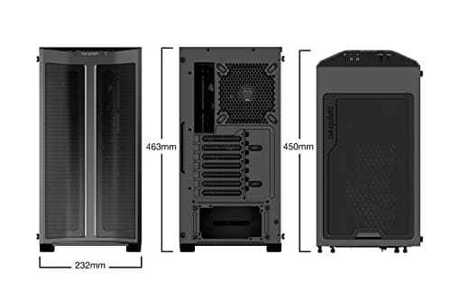 be quiet! Pure Base 500 FX ATX Mid Tower Black Tempered Glass Side Panel image