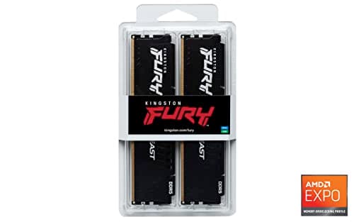 Kingston FURY Beast Black DDR5-5600 CL36 128GB (2x64GB) image