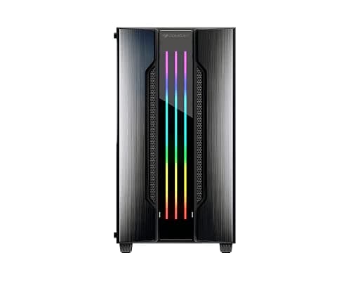 Cougar Gemini M MicroATX Mini Tower Black Tempered Glass Side Panel image