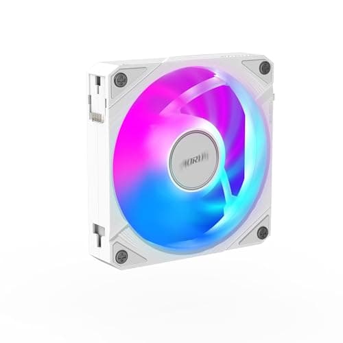 Gigabyte AORUS EZ CHAIN FAN 120mm White PWM RGB 1-Pack image