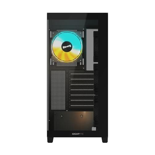 Gigabyte C500 ATX Mid Tower Black PANORAMIC STEALTH Tempered Glass Side Panel image