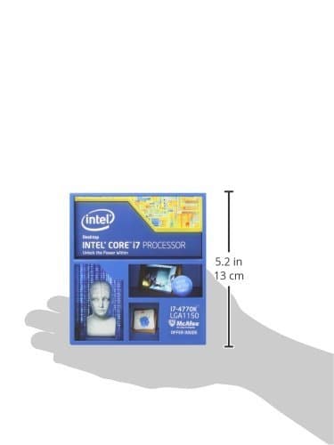 Intel Core i7 4770K 3.5 GHz 4-Core LGA1150 image