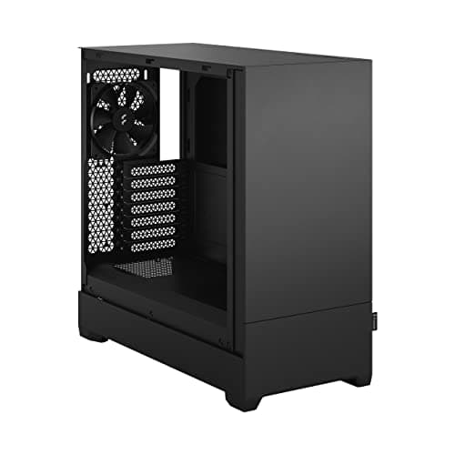 Fractal Design Pop Silent ATX Mid Tower Black Tempered Glass Side Panel image