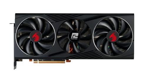 PowerColor Radeon RX 6800 XT Red Dragon OC 16GB GDDR6 Black image