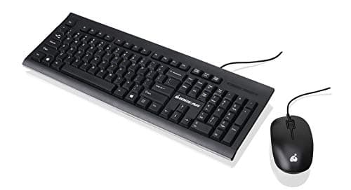 IOGEAR GKM513B Wired Standard Keyboard With Optical Mouse image