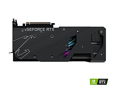 Gigabyte AORUS MASTER Rev 2.0 GeForce RTX 3080 10GB LHR 10GB GDDR6X Black image