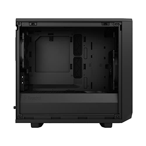Fractal Design Meshify 2 Nano Mini-ITX Tower Black Tempered Glass Side Panel image
