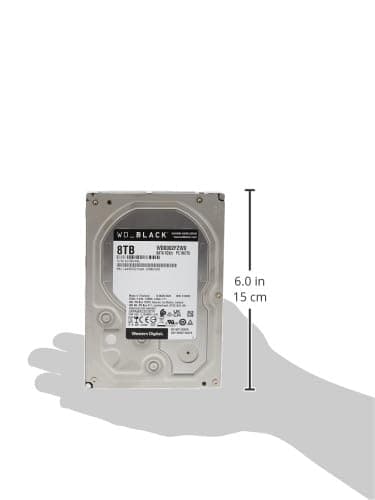 Western Digital WD_BLACK 8TB HDD 7200RPM 3.5" SATA 6.0 Gb/s Internal image