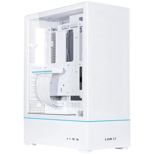 Lian Li SUP01 ATX Mid Tower White Tempered Glass Side Panel image