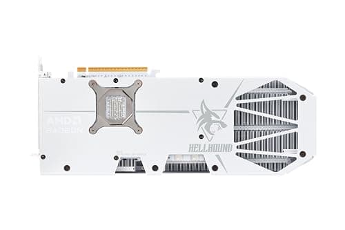 PowerColor Hellhound Spectral Radeon RX 9070 XT 16GB GDDR6 White image