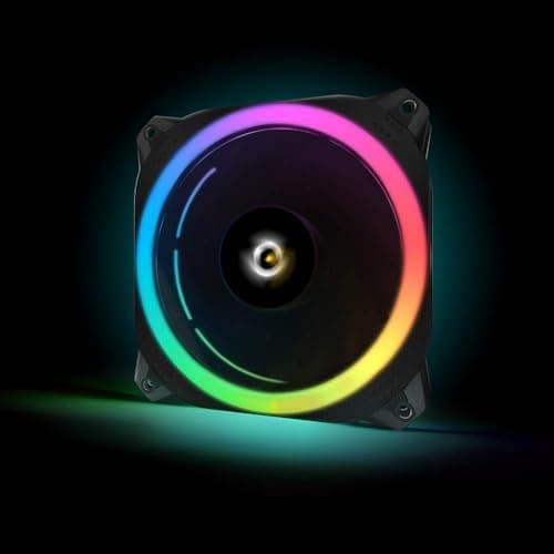 Antec Prizm 140mm Black Addressable RGB PWM 65.03 CFM 2-Pack image