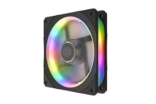 Cooler Master MasterFan SF120P 120mm Addressable RGB PWM 43 CFM Black 1-Pack image