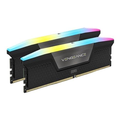 Corsair Vengeance RGB Black / Silver DDR5-7000 CL40 32GB (2x16GB) image