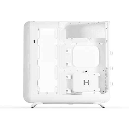 HYTE X50 ATX Mid Tower White with Tempered Glass Side Panel and USB 3.2 Gen 2x2 Type-C / USB 3.2 Gen 1 Type-A Front Panel image