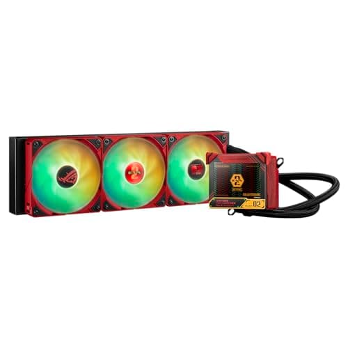 Asus ROG RYUJIN III Water 360mm ARGB EVA-02 EDITION 70.07 CFM Red / Black image