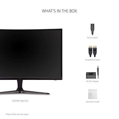 ViewSonic VX2418C 24" 1080p 165Hz VA Curved Monitor image