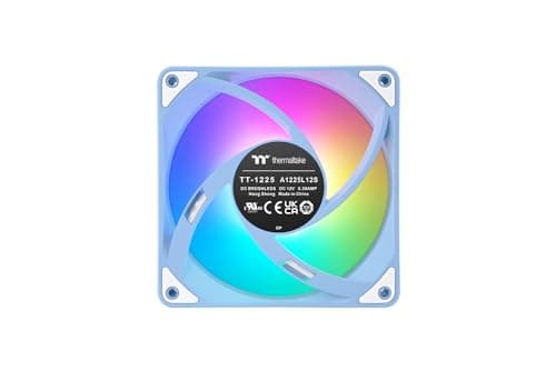 Thermaltake CT120 EX 120mm Blue ARGB PWM 68 CFM Sync 3-Pack image