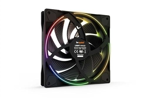be quiet! Light Wings 140mm Black Addressable RGB PWM high-speed image