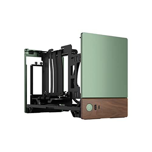 Fractal Design Terra Mini-ITX Desktop Green / Brown Mesh Side Panel Front Panel USB 3.2 Gen 2x2 Type-C                                                    USB 3.2 Gen 1 Type-A image