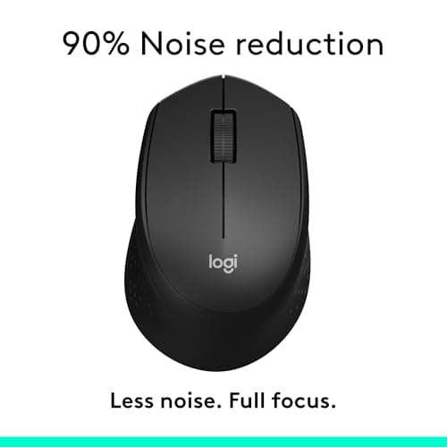 Logitech M330 SILENT PLUS Wireless Optical Mouse image