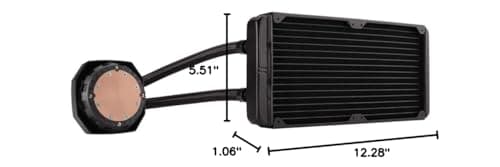Corsair H115i Water 280mm 104.65 CFM image