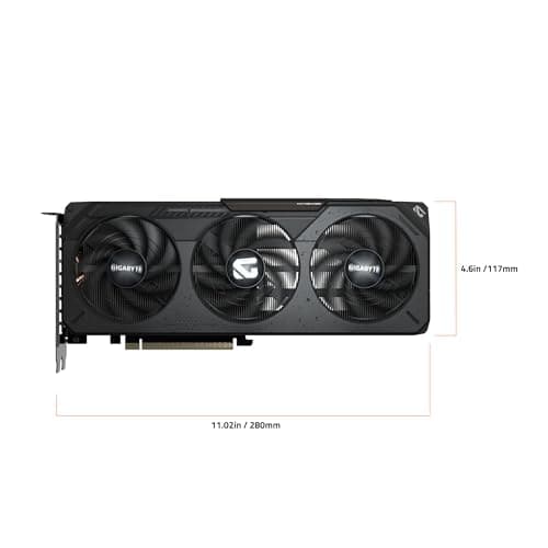 Gigabyte GAMING OC GeForce RTX 5050 8GB GDDR6 Black image