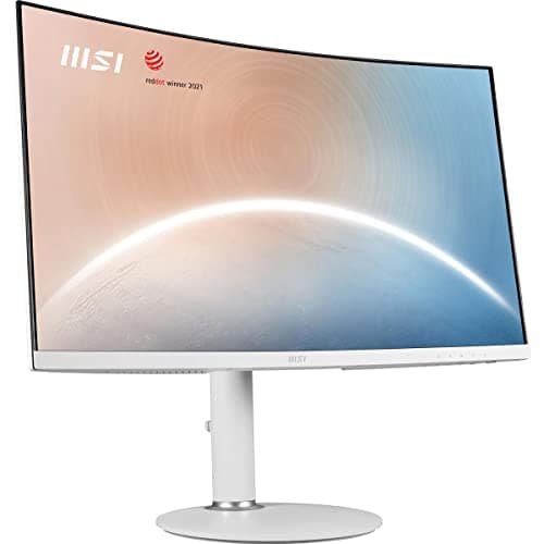 MSI Modern MD271CPW 27" 1080p 75Hz VA Curved Monitor image