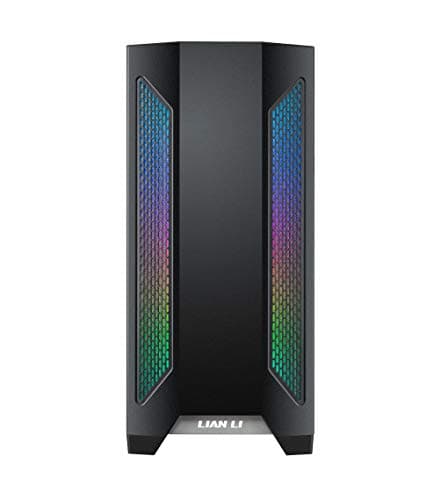 Lian Li LANCOOL II-X ATX Mid Tower Black with Tempered Glass Side Panel and Front Panel USB 3.2 Gen 2 Type-C, USB 3.2 Gen 1 Type-A image