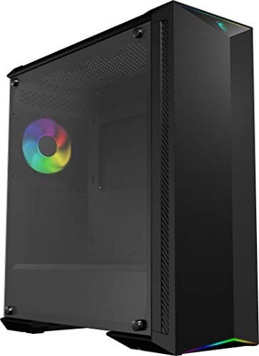 MSI MPG GUNGNIR 100 ATX Mid Tower Black Tempered Glass Side Panel image
