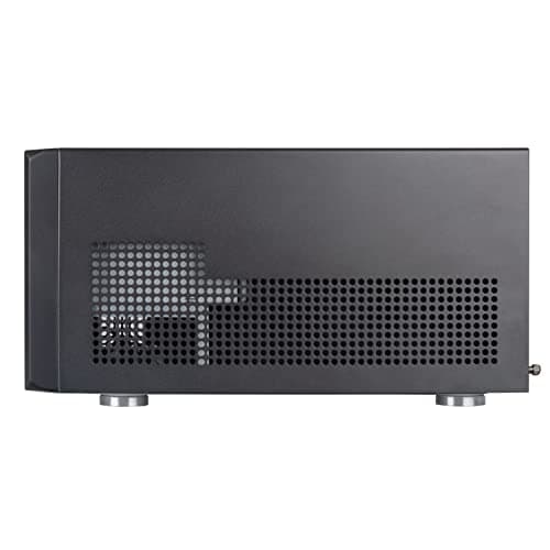 Silverstone CS351 Micro ATX Desktop Black with USB 3.2 Gen 2 Type-C and USB 3.2 Gen 1 Type-A image