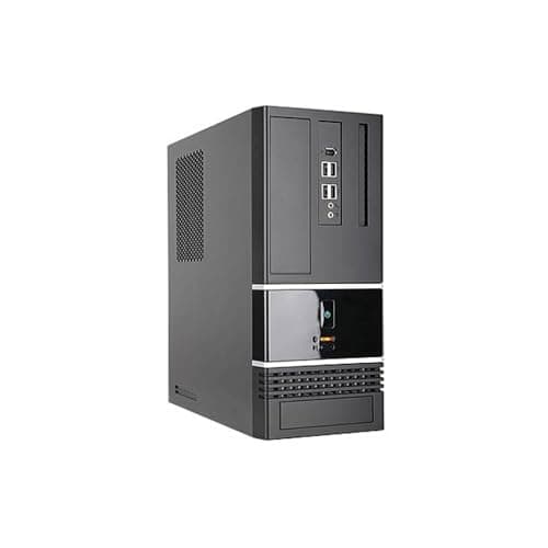 In Win BK623.BH300TB3 Micro ATX Mini Tower Case Black / Silver w/300 W Power Supply image