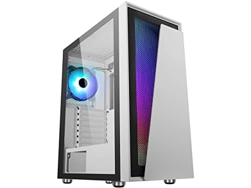 DIYPC Jax11 ATX Mid Tower White Acrylic Side Panel main image