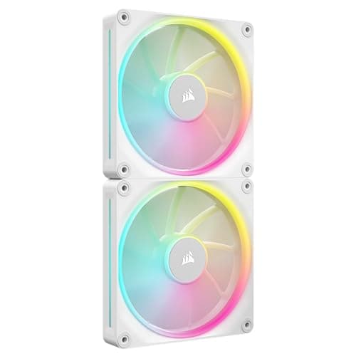 Corsair iCUE LINK LX140 140mm White RGB PWM 2-Pack image