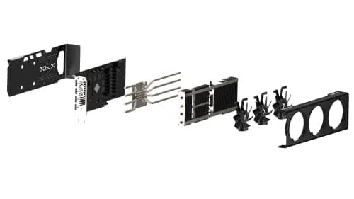 XFX Speedster MERC 308 Radeon RX 6650 XT 8GB GDDR6 Black image