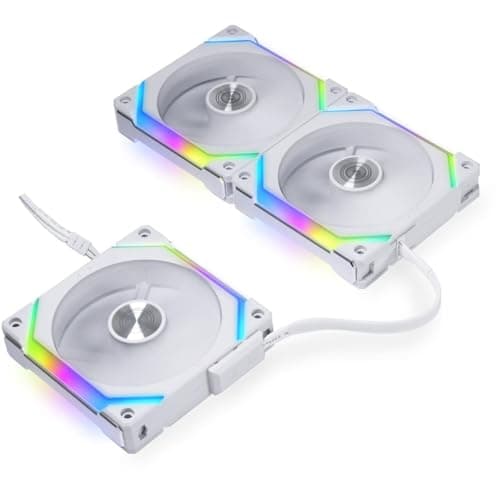 Lian Li UNI FAN SL V2 120mm White / Silver PWM ARGB 3-Pack image