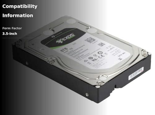 Seagate Enterprise 8 TB 3.5" HDD 7200 RPM SATA 6.0 Gb/s Internal image