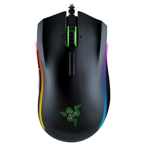 RAZER MAMBA ELITE: 5G True 16,000 DPI Optical Sensor - 9 Programmable Buttons - Ergonomic Form Factory - Razer Chroma Enabled - Esports Gaming Mouse (Renewed) image
