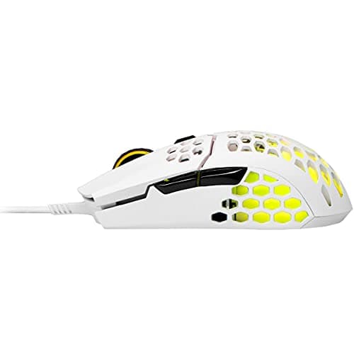 Cooler Master MM711 Matte White Wired Optical Mouse image