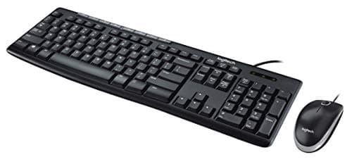 Logitech MK200 Wired Slim Keyboard With Optical Mouse image