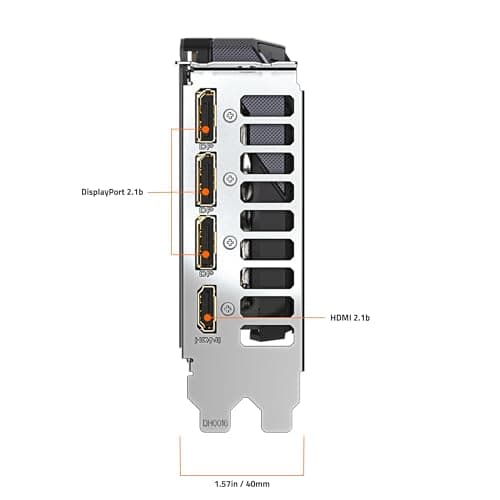 Gigabyte GAMING OC GeForce RTX 5060 8GB GDDR7 Black image