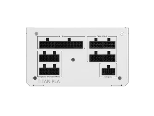 Montech TITAN White 850W Fully Modular 80+ Platinum Certified image