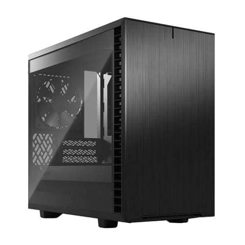 Fractal Design Define 7 Nano Mini-ITX Tower Black Tinted Tempered Glass image
