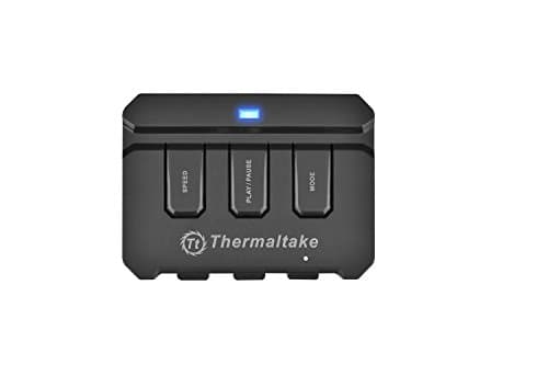 Thermaltake Riing 140mm Black RGB PWM 51.15 CFM 3-Pack image