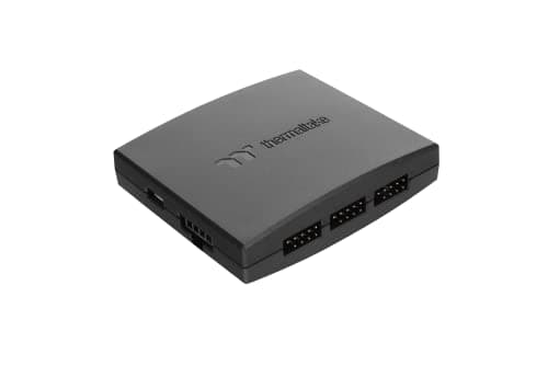 Thermaltake SWAFAN 14 140mm Black RGB 77.6 CFM 3-Pack image