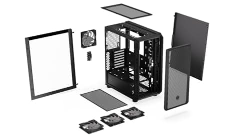 ENDORFY ARX 500 ARGB ATX Mid Tower Black Tempered Glass Side Panel image