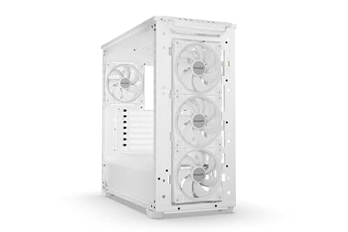 be quiet! Shadow Base 800 FX ATX Mid Tower White with Tempered Glass Side Panel and USB 3.2 Gen 2 Type-C USB 3.2 Gen 1 Type-A image