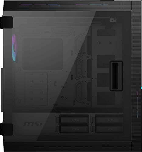MSI MPG SEKIRA 500X ATX Mid Tower Black Tempered Glass Side Panel image