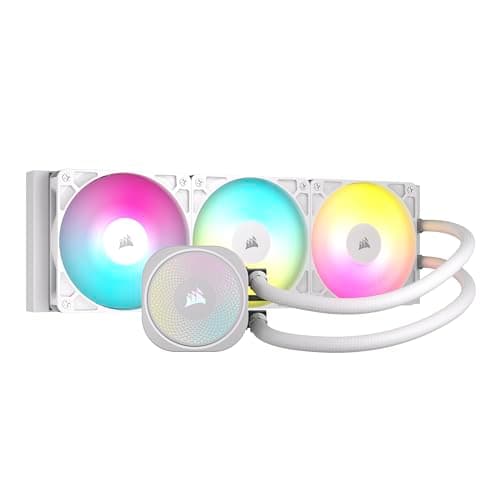 Corsair NAUTILUS Water 360mm RS ARGB 74.37 CFM White image