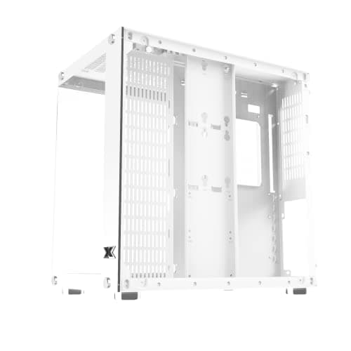 Xigmatek Aquarius Plus Arctic ATX Mid Tower White Tempered Glass Side Panel image
