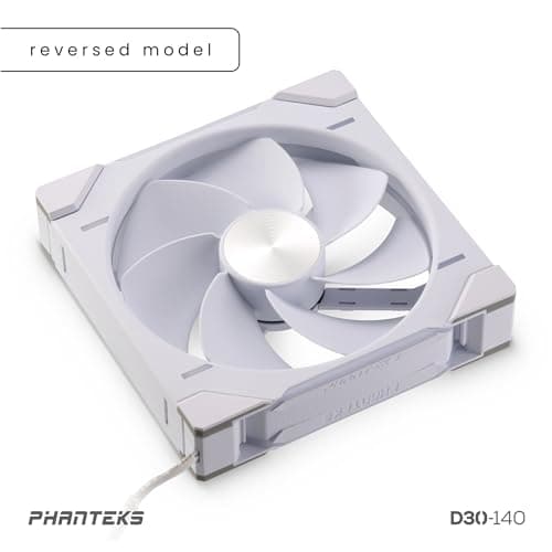Phanteks PH-F140D30R 140mm White PWM ARGB 1-Pack image